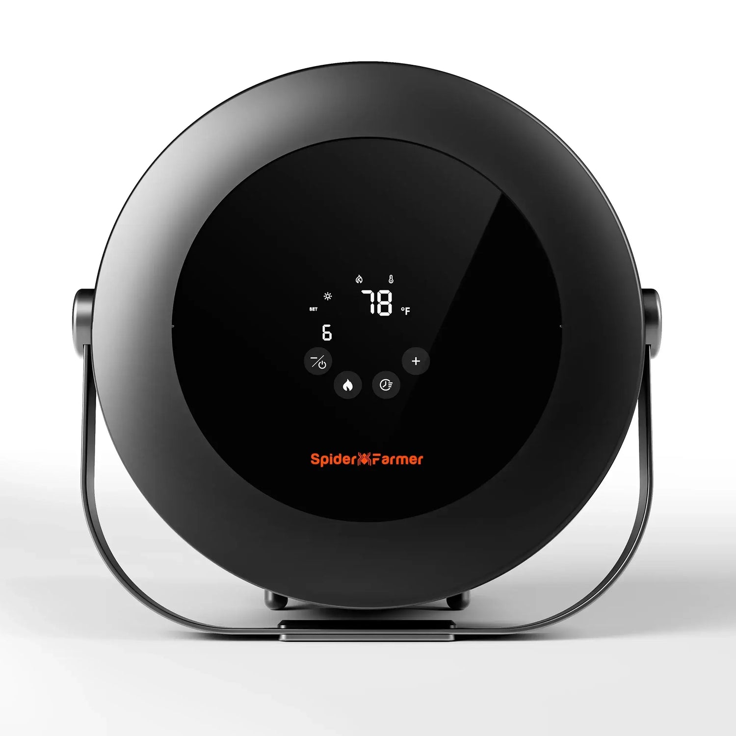 Spider Farmer Grow Tent Heater with Smart Temperature Control, Auto Settings, and 24H Timer