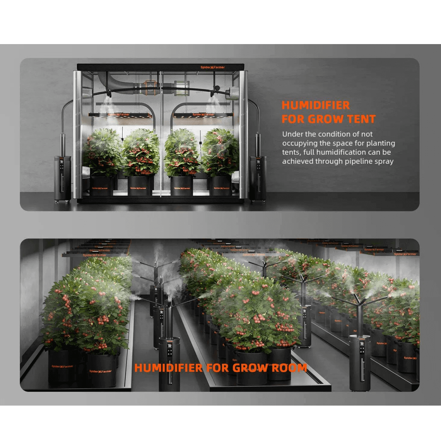 Spider Farmer Cool Mist Humidifier 16L