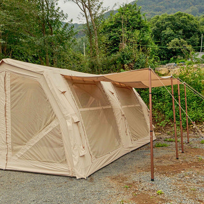 Coody Familia Pro AirTent 17.2 Beige Inflatable Tent for Camping (2-10 Person)