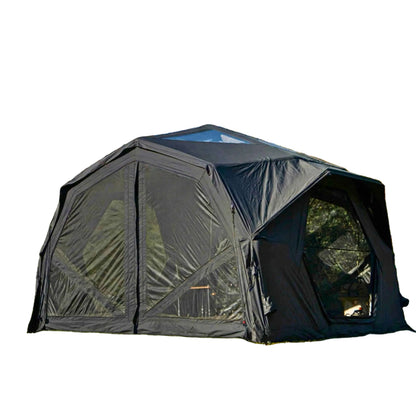 Coody Hub Pro Black - Inflatable Tent for Camping (2-6 Person)