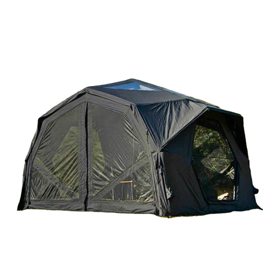 Coody Hub Pro Black - Inflatable Tent for Camping (2-6 Person)