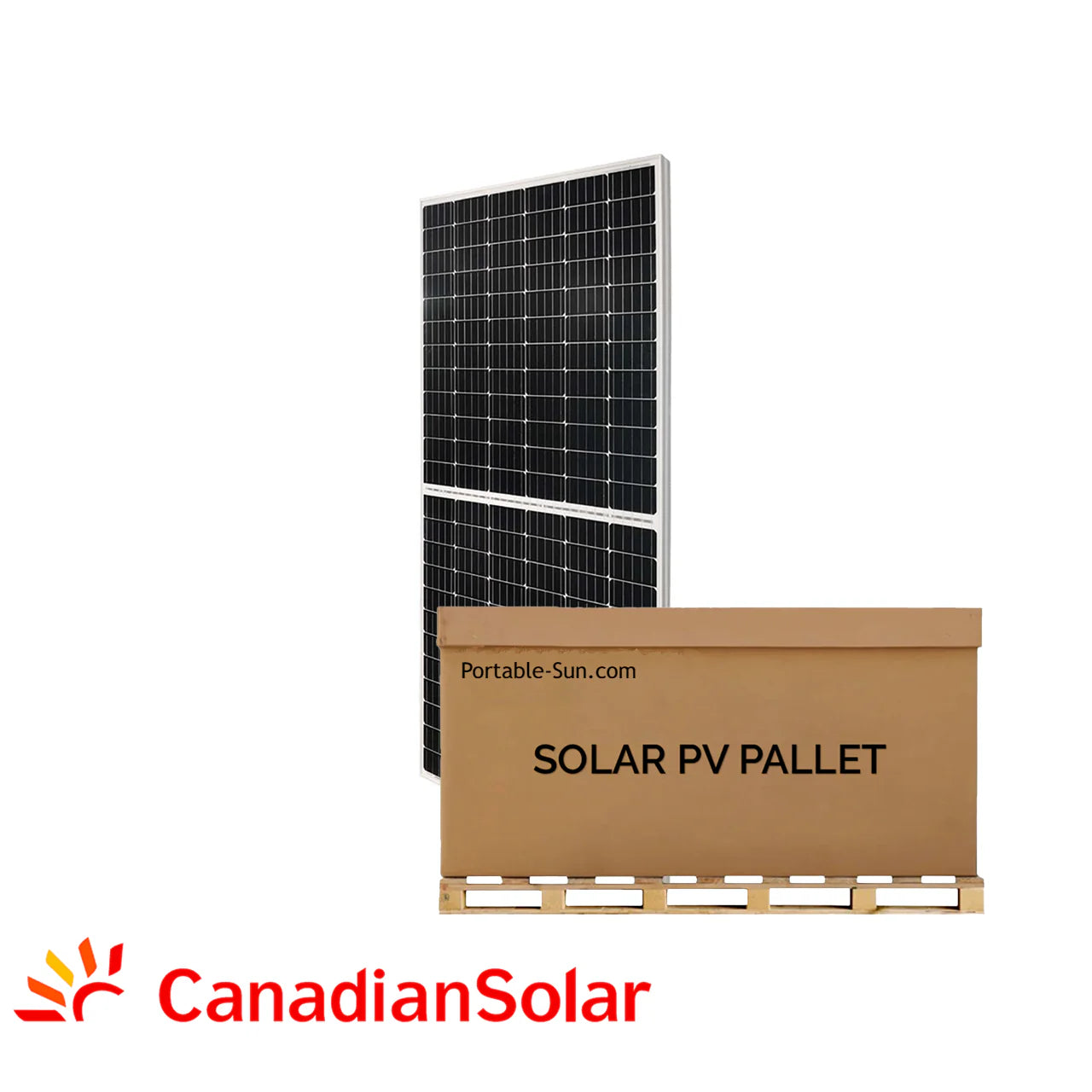 Canadian Solar 18.55kW Pallet - 530W Bifacial Solar Panels| Up to 650W Bifacial| CS6W-530MB-AG | Full Pallet (35)