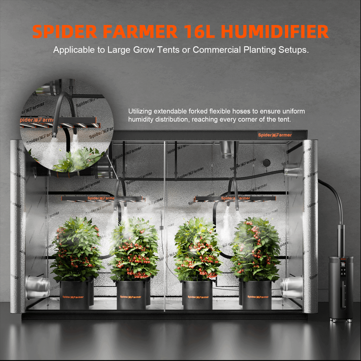 Spider Farmer Cool Mist Humidifier 16L