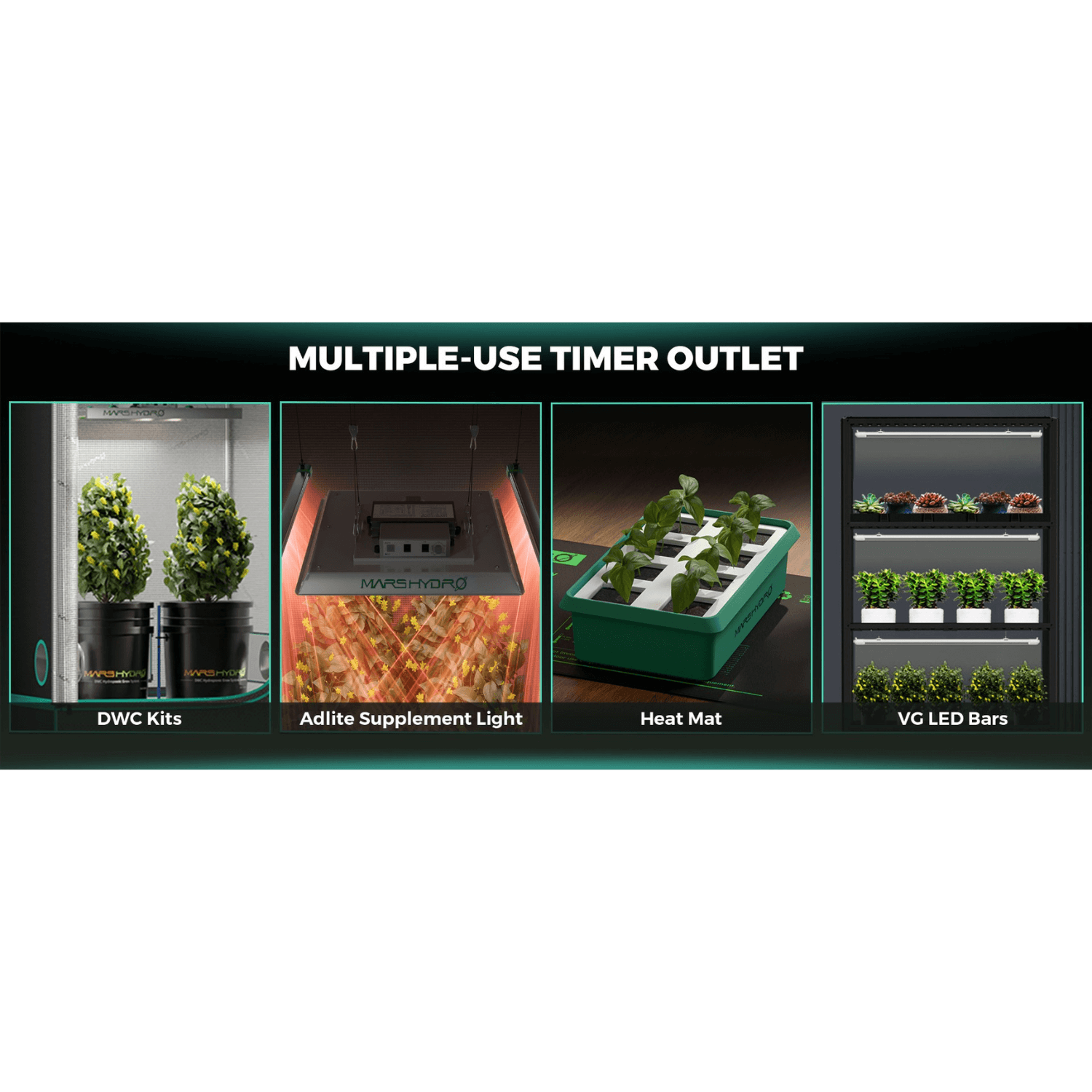 Mars Hydro 7-Day Programmable Digital Timer