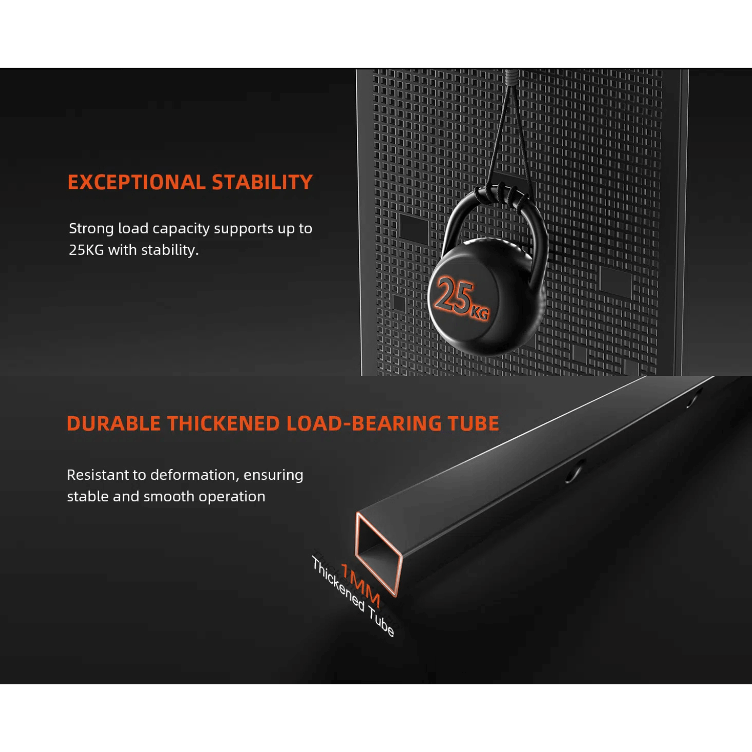 Spider Farmer Grow Tent Gear Board - Equipment and Cable Management System