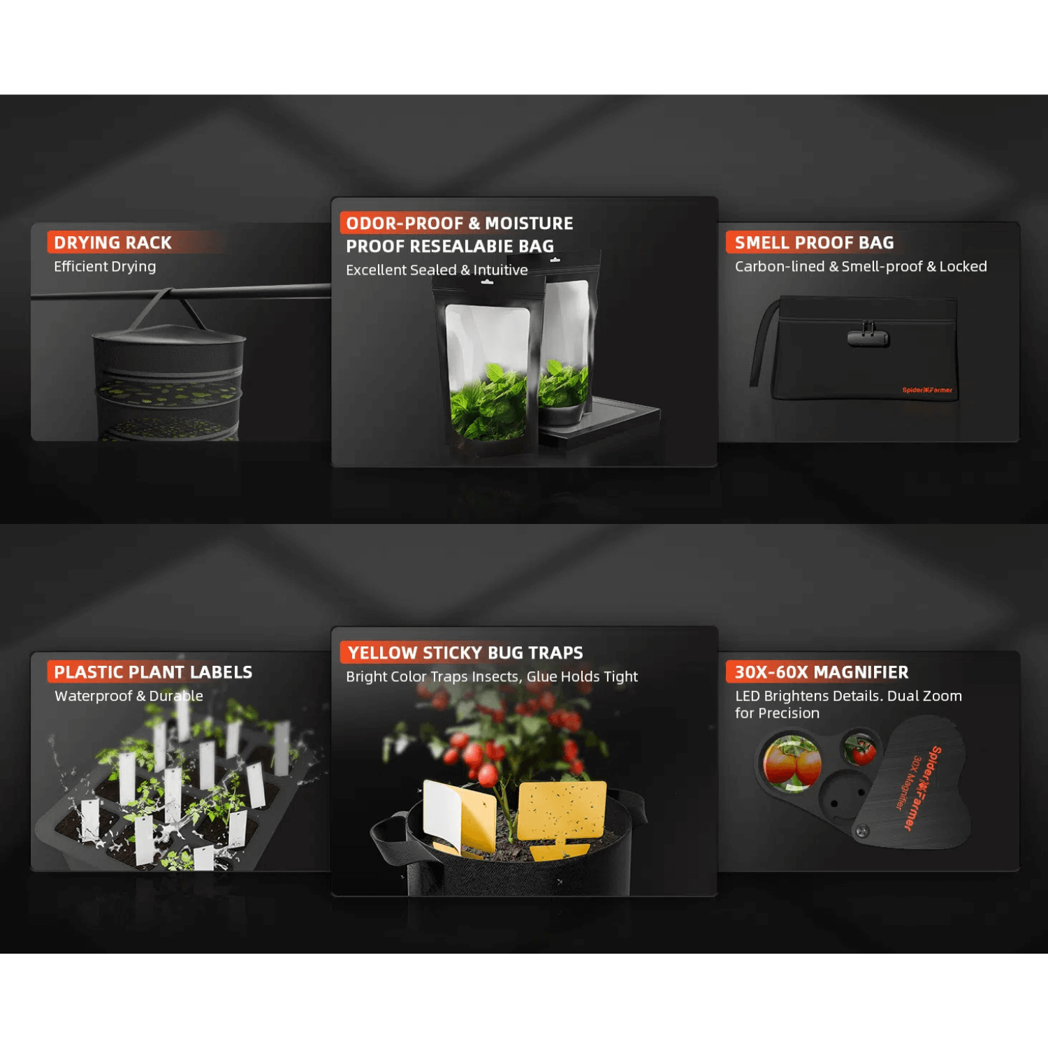 Spider Farmer 9-in-1 Plant Grow Tools Kit