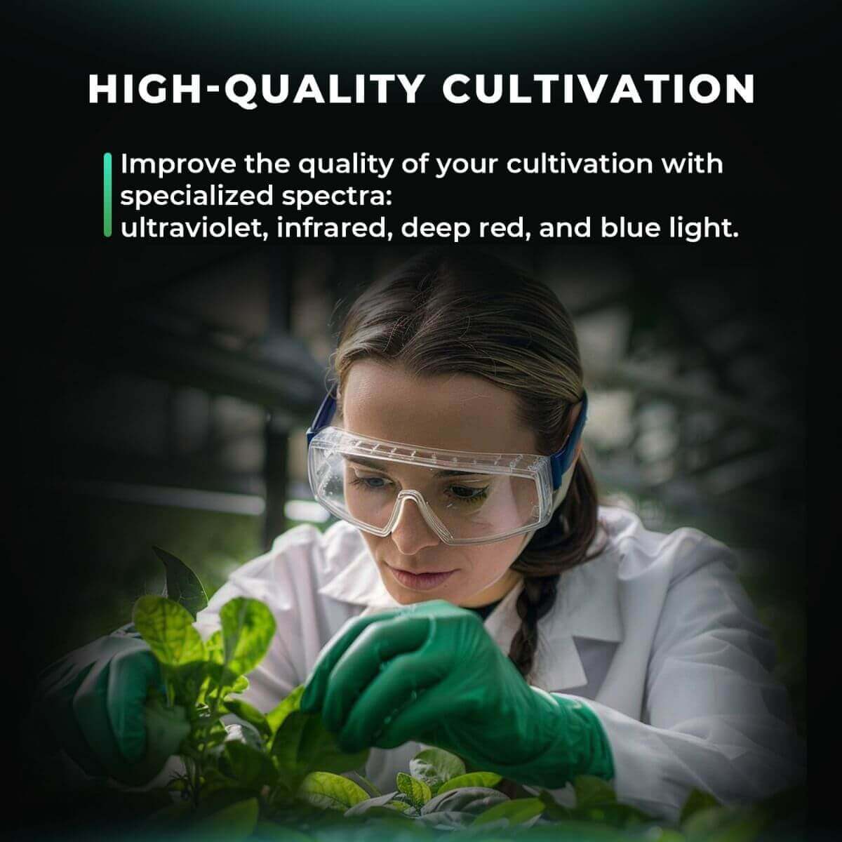 Mars Hydro ADLite UV 27W + IR 15W Supplemental LED Grow Light Bars Combo - Set of 2