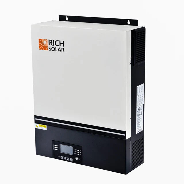 Rich Solar NOVA 6548 | UL-Listed 120V Solar Inverter (Battery-Optional) | 6,500W Continuous | 120/240V Capable in Parallel