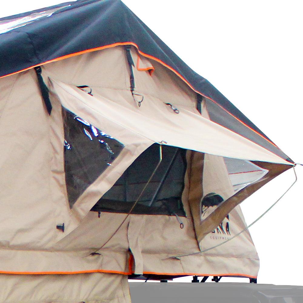 Guana Equipment Wanaka 55" Roof Top Tent Setup With XL Annex