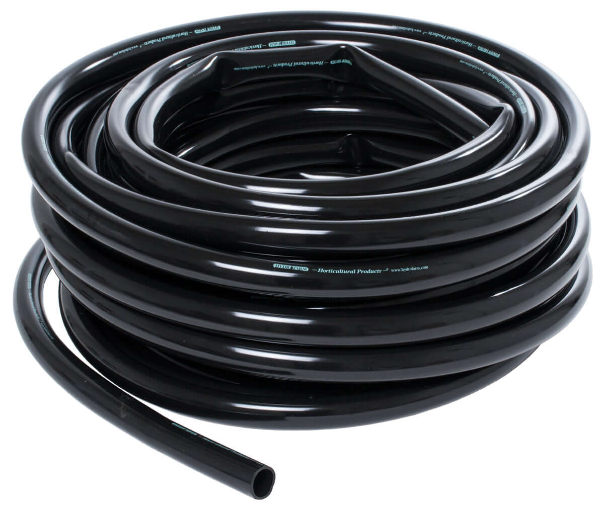 Active Aqua 1" ID Black Tubing 100'