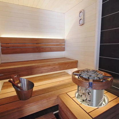Harvia Cilindro PC90E 9KW Sauna Heater - Finnish Sauna Builders