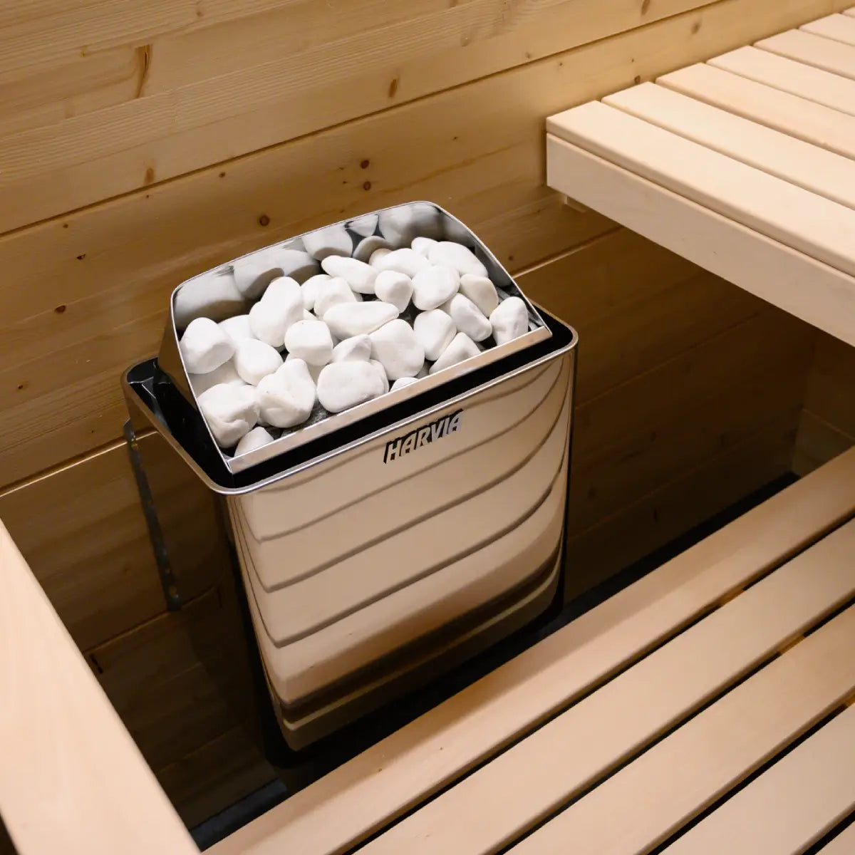 Harvia KIP60W Stainless Steel 6KW Sauna Heater - Finnish Sauna Builders