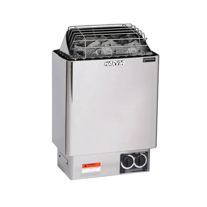 Harvia KIP80W Stainless Steel 8KW Sauna Heater - Finnish Sauna Builders