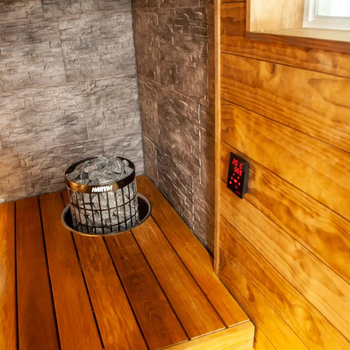 Harvia Xenio CX30C-U1-XW Digital Sauna Control with Wi-Fi - Finnish Sauna Builders