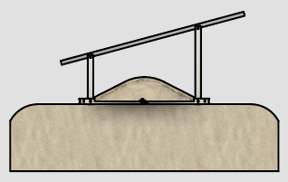 IntegraRack IR-30 Solar Panel Ground Mount | 30 Degree Angle | Aircraft Grade Aluminum
