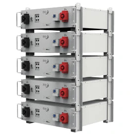 Midnite Solar MNPowerflo5 Lithium Batteries Kit | 25.6 kWh Storage Capacity | 5 Server Rack batteries