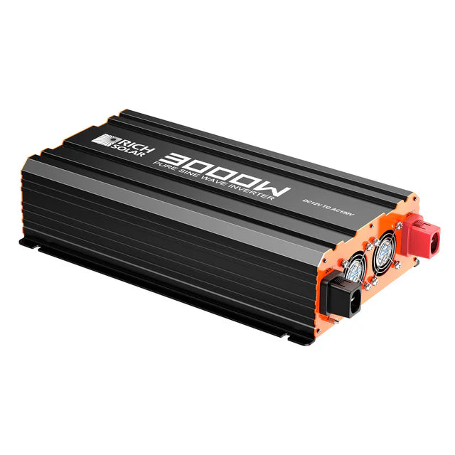 Rich Solar NOVA PURE 3K | 3000 Watt 12 Volt | Industrial Pure Sine Wave Inverter
