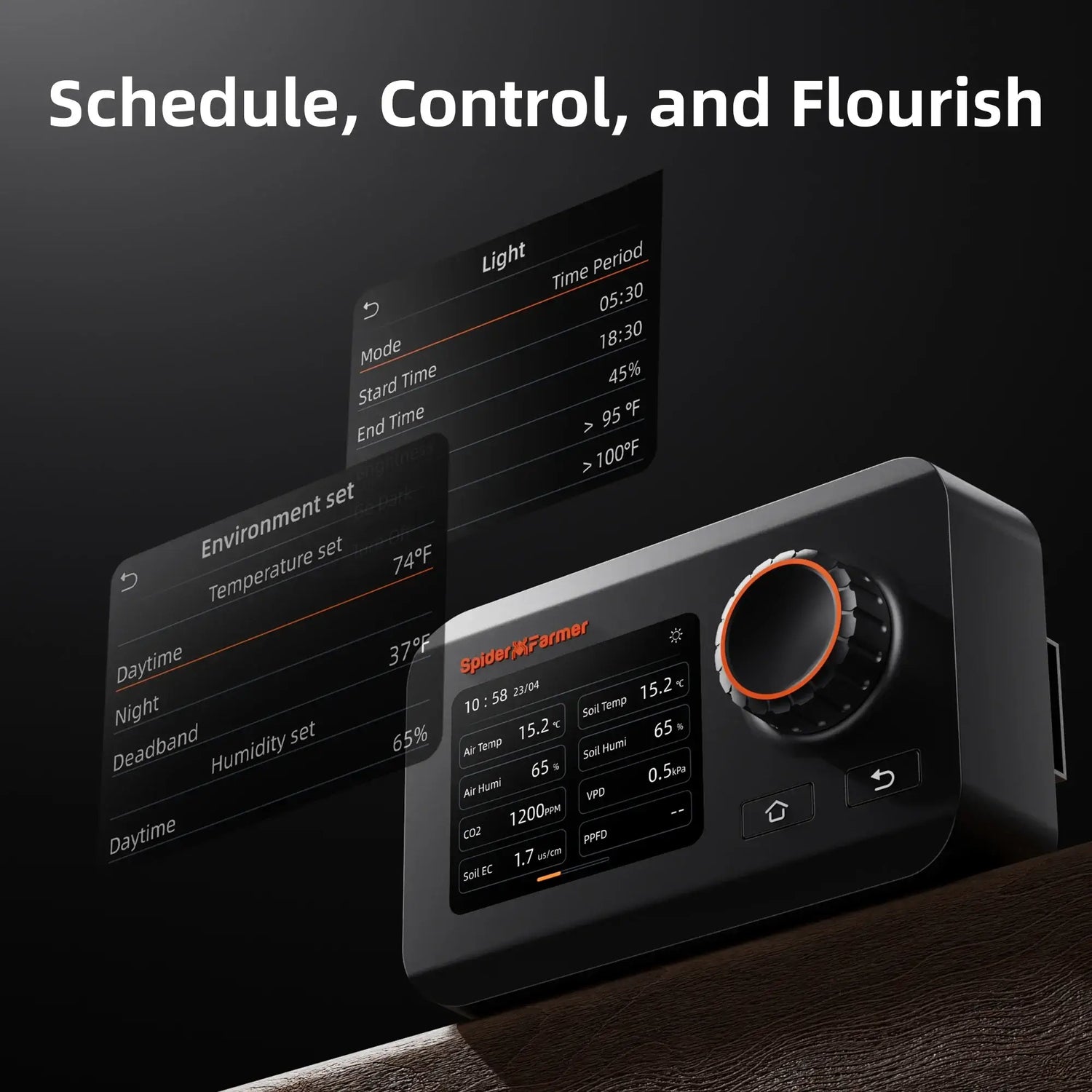 Spider Farmer GGS Smart Grow Light Controller Kit