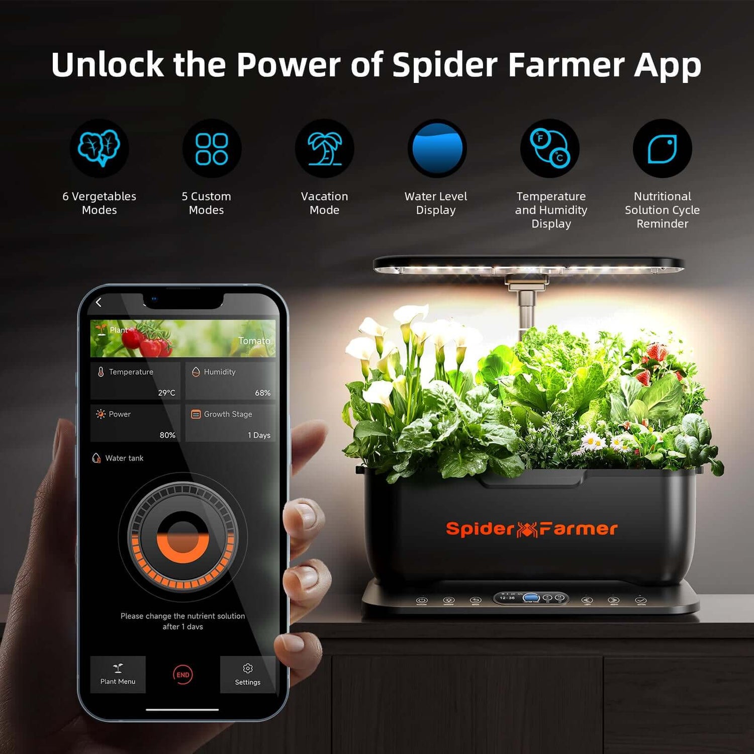 Spider Farmer Hydroponics Growing System
