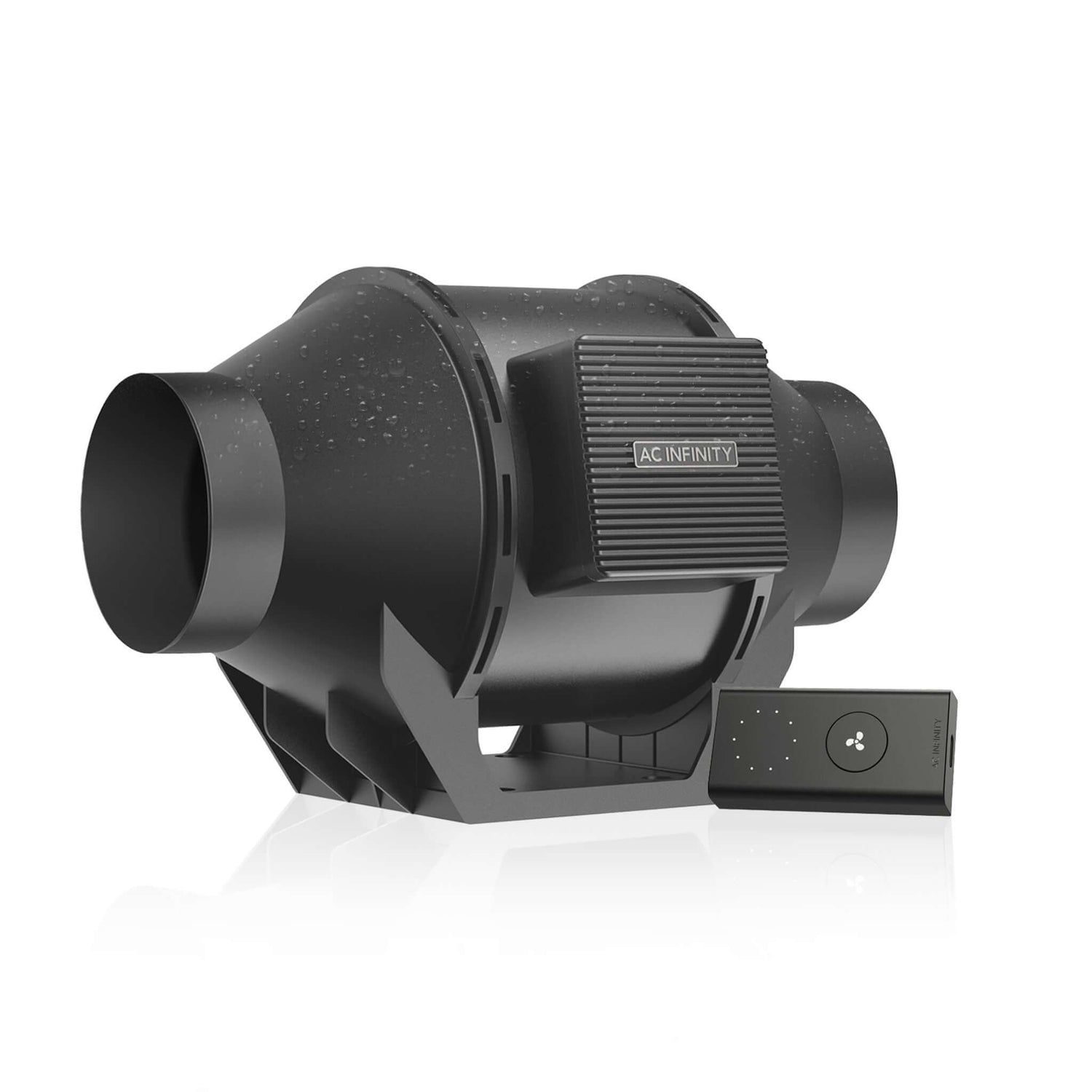 AC Infinity CLOUDLINE H4, Inline Fan with Speed Controller for Fungiculture, IP-65 Rated, 4-Inch