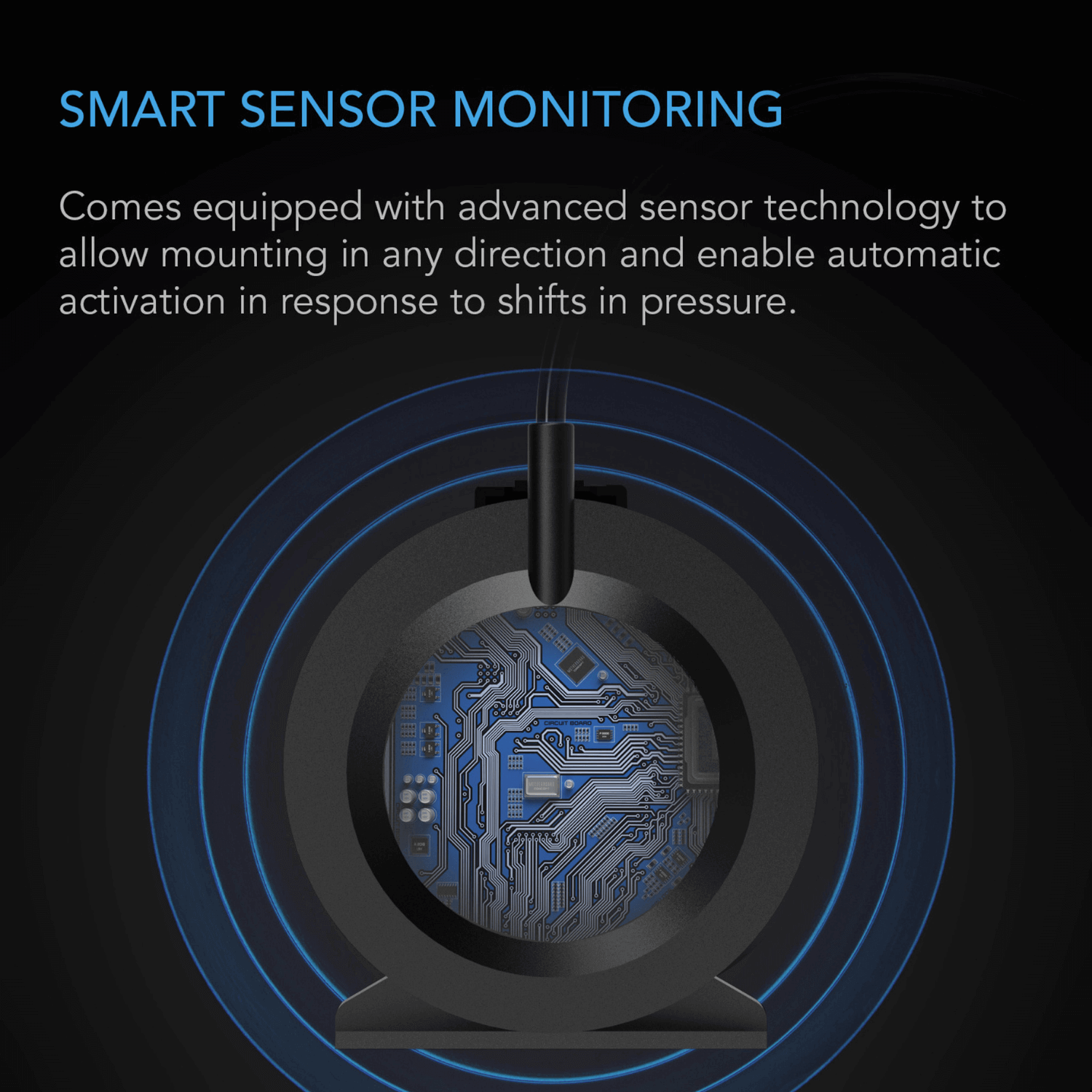 AC Infinity Automatic Booster Duct Fan, Inline Fan with Pressure Switch, 4-Inch
