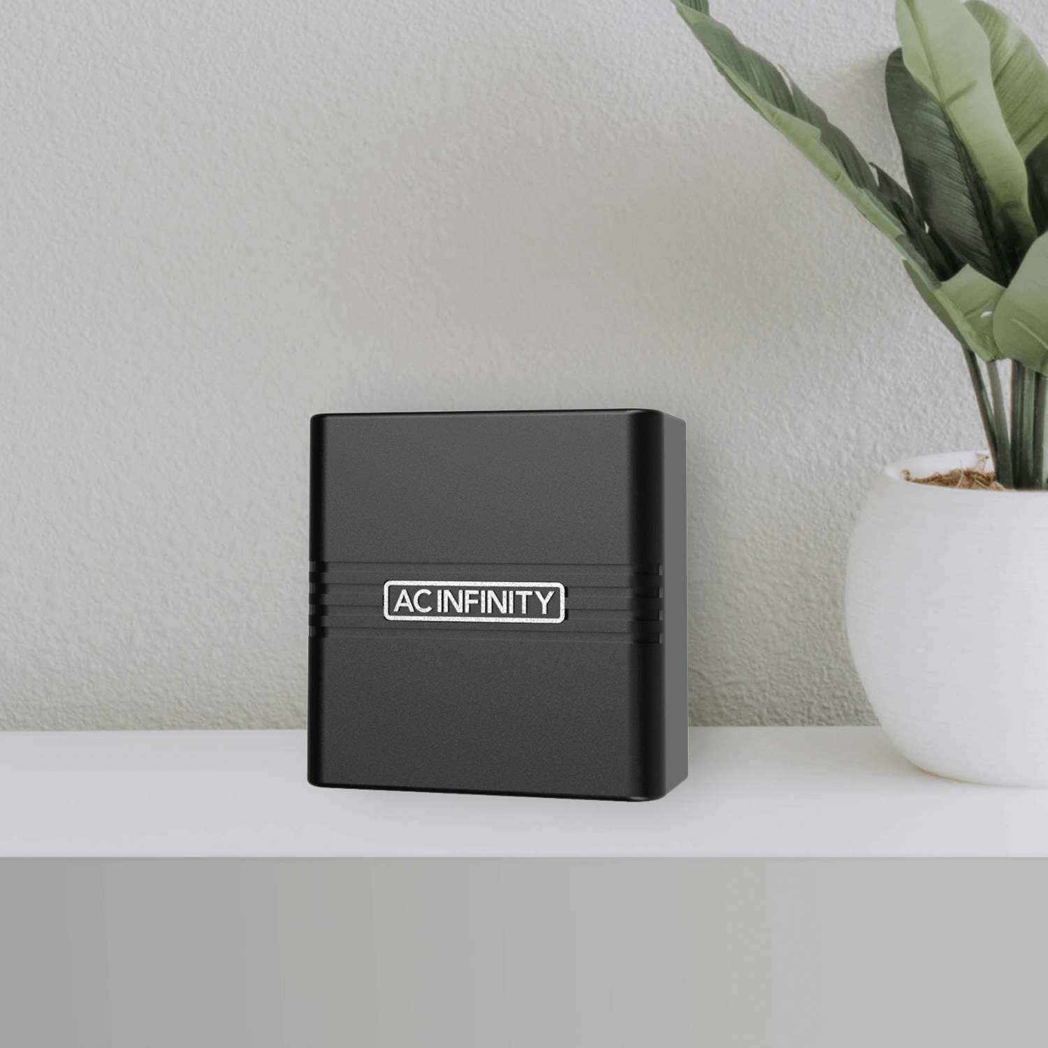 AC Infinity CLOUDCOM A1, Mini Smart Thermo-Hygrometer with Data App, 12 ft. Sensor Probe