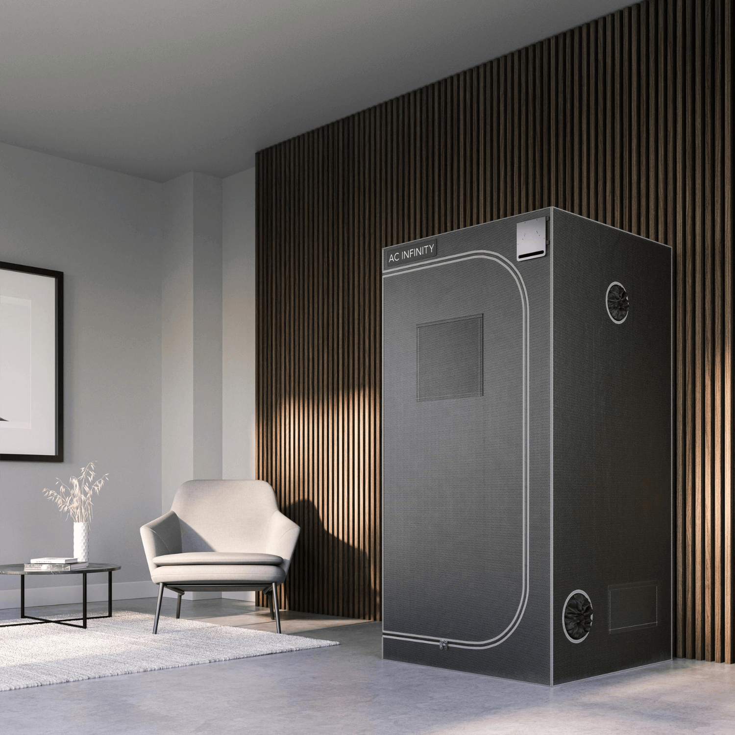 AC Infinity CLOUDLAB 632, Advance Grow Tent, 2000D Diamond Mylar Canvas, 36" x 24" x 72"