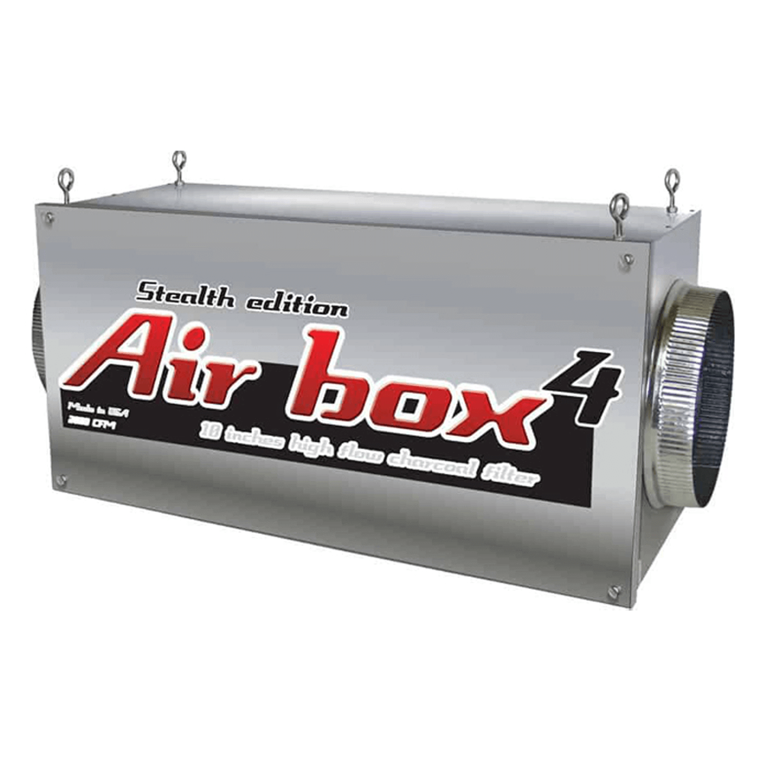 Air Box 4 Stealth Edition 10" Carbon Filter