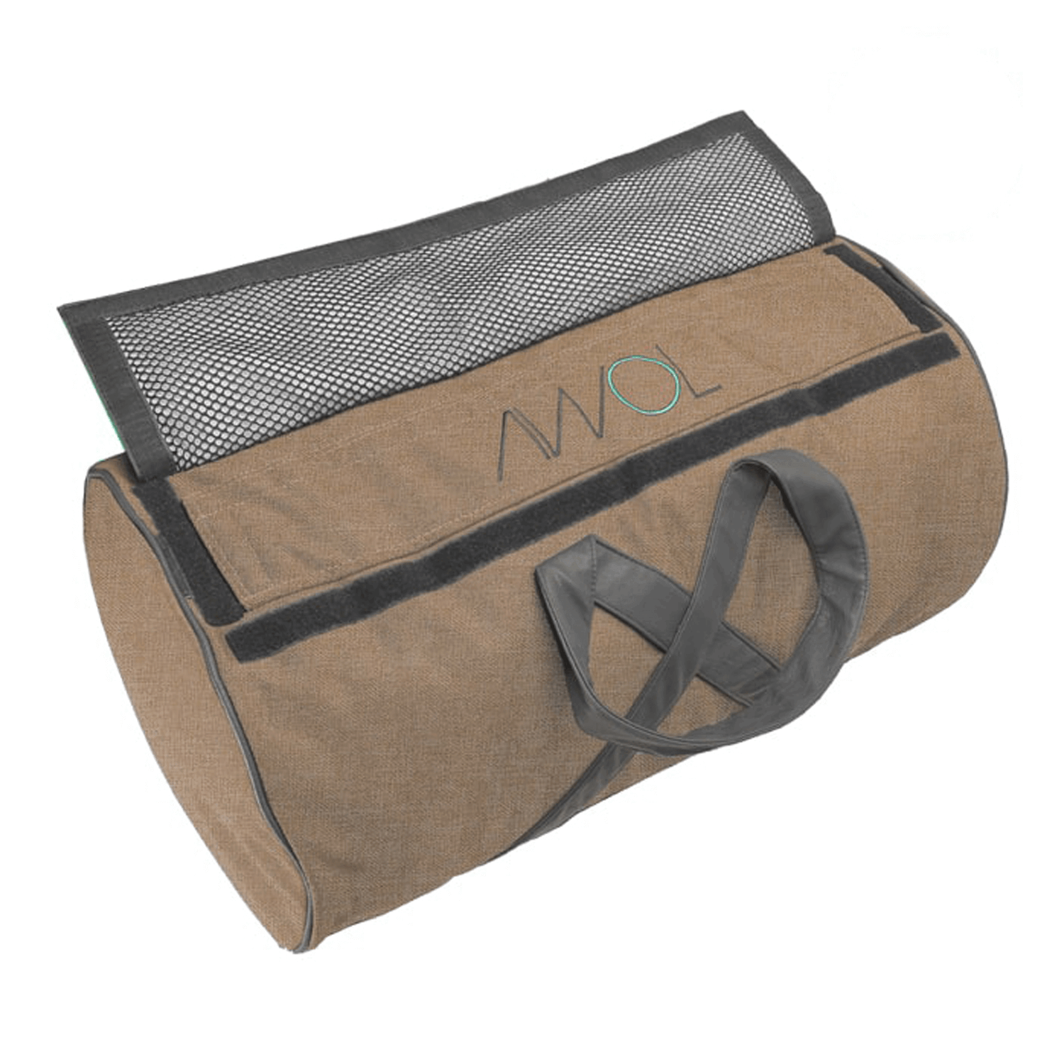 AWOL DAILY Large Brown Duffle Bag