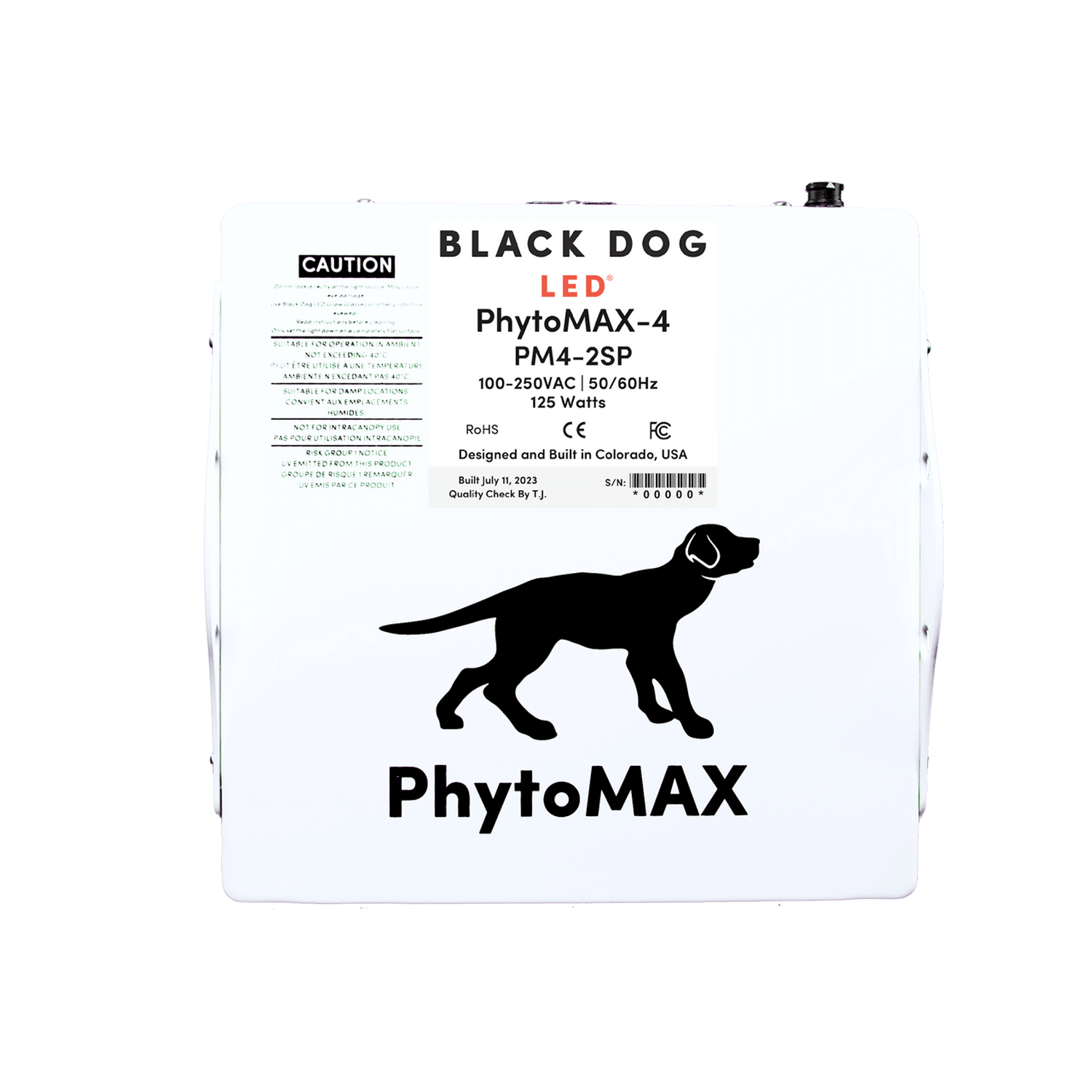 Black Dog LED PhytoMAX-4 2SC 125W LED Grow Light