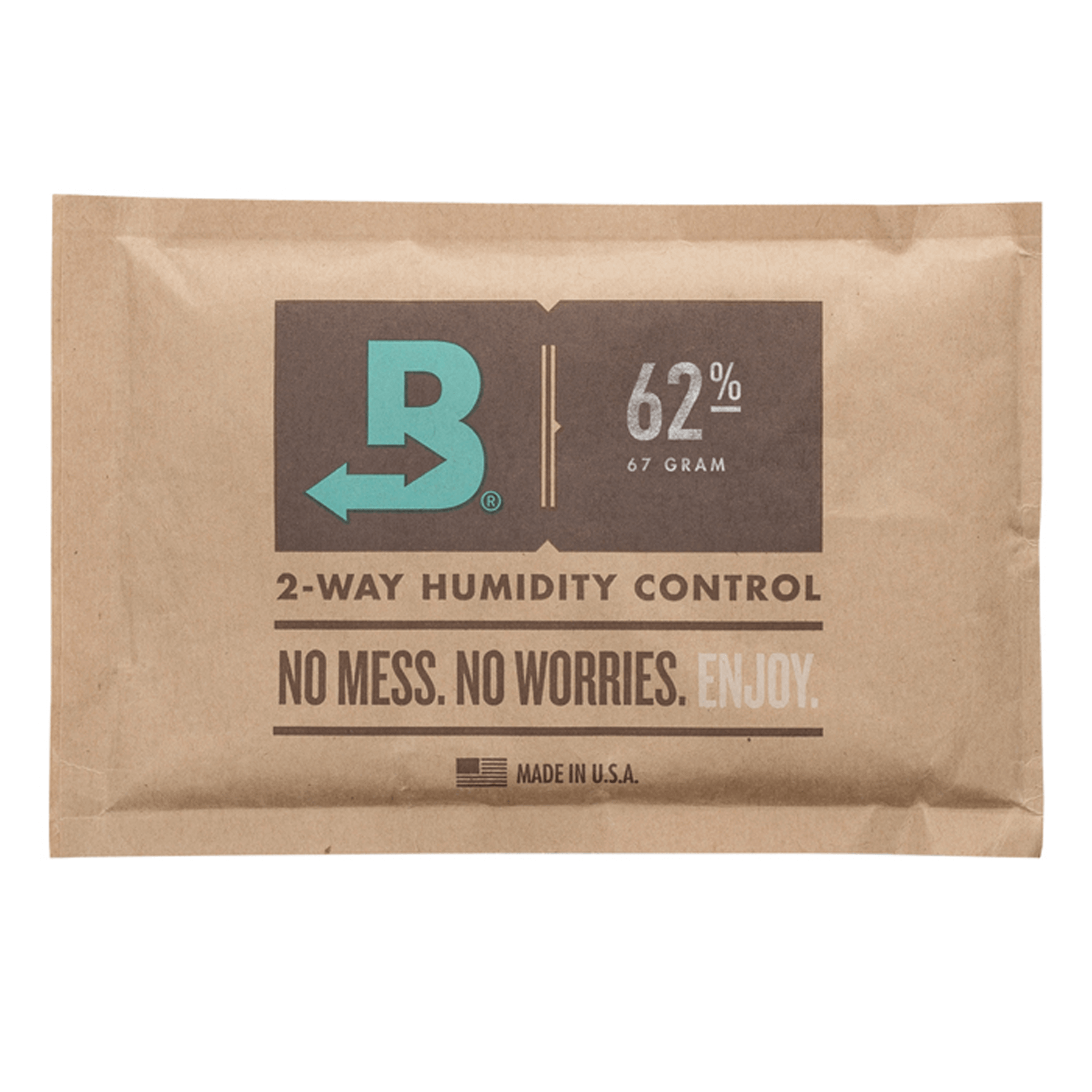 Boveda 67g 62% Relative Humidity Unwrapped Brick of 20