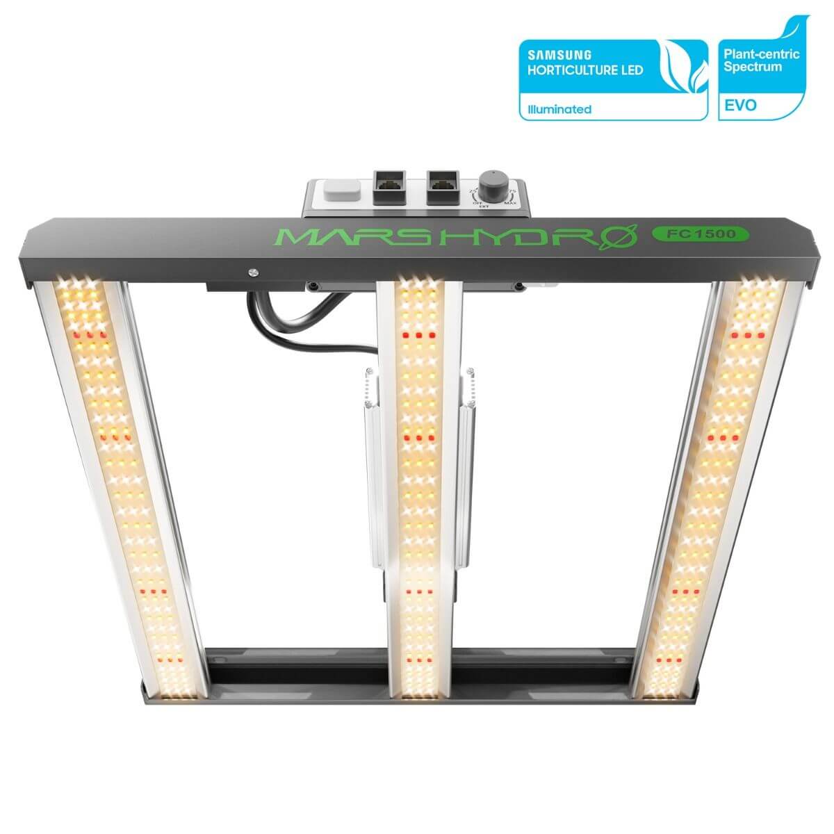 Mars Hydro FC1500-EVO 150W Smart Grow System Samsung LM301H LED Grow Light