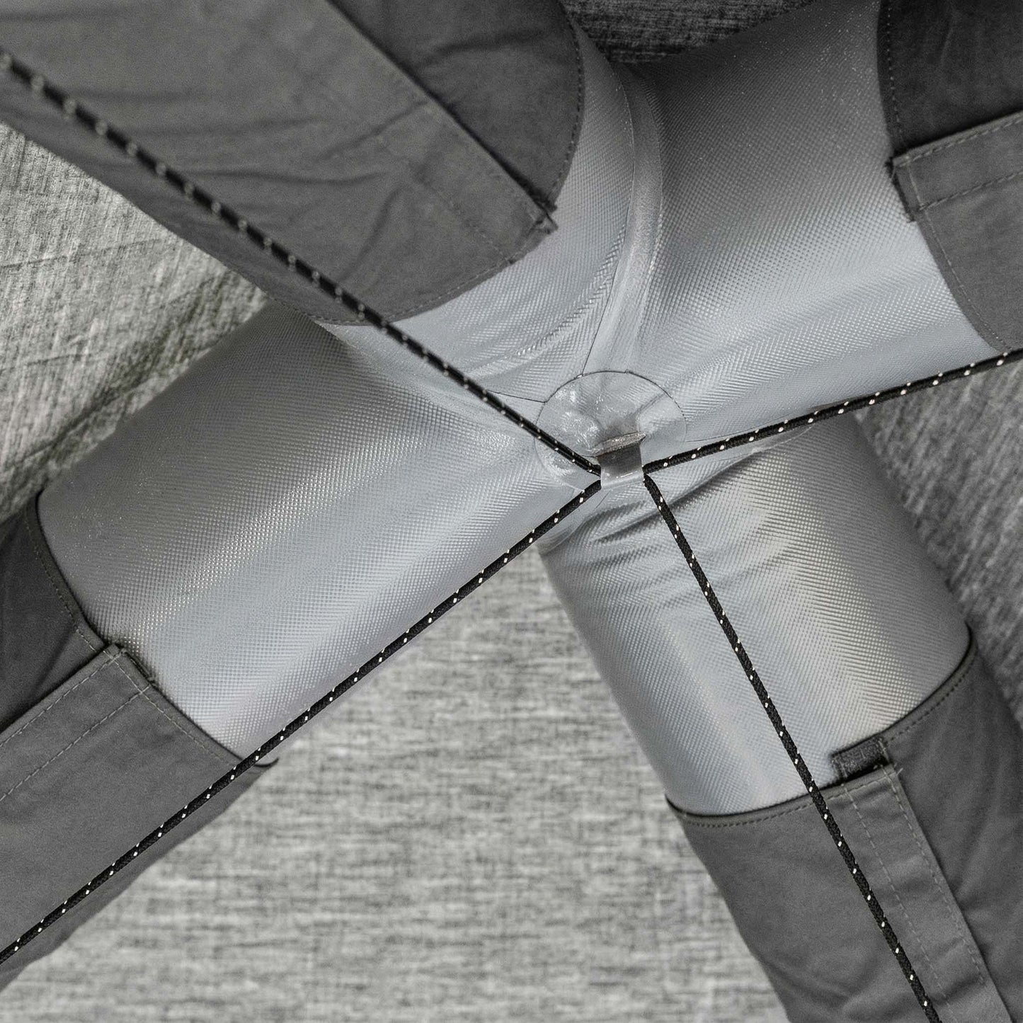 Coody Air Tent Hub Shelter Gray Inflatable Tents for Camping (2-6 Person)