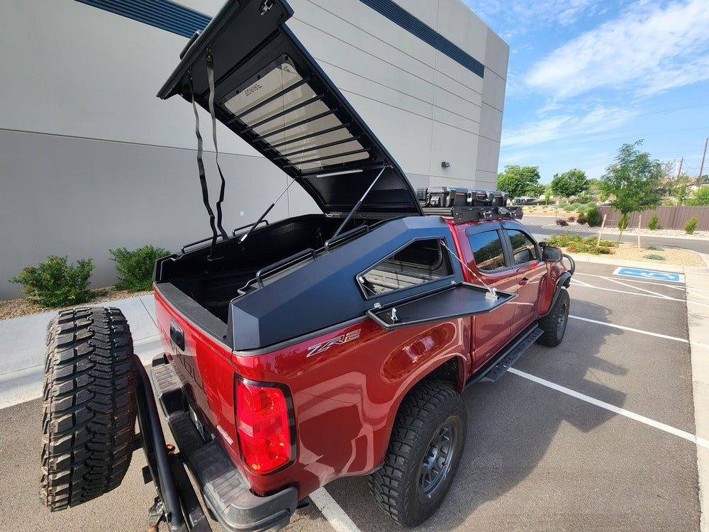 GAIA Campers Chevy Colorado/GMC Canyon Shortbed Shadow Top Truck Cap - 2015+ (Downpayment)