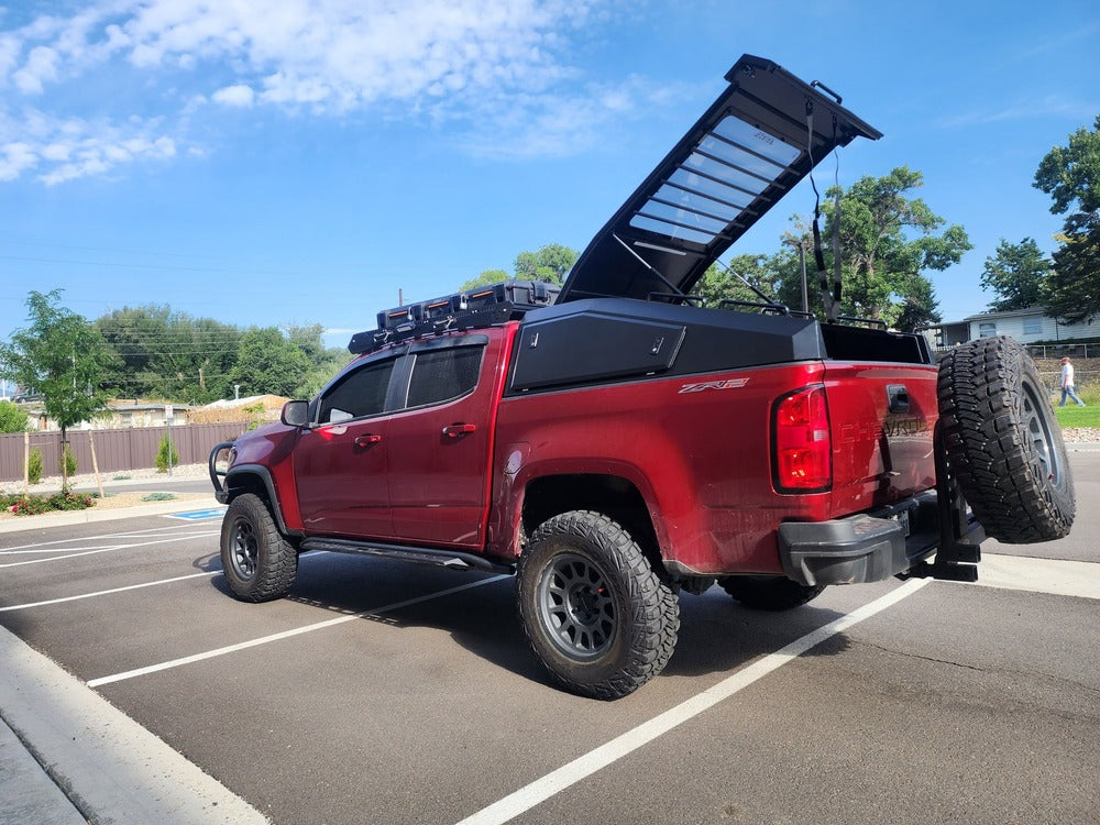 GAIA Campers Chevy Colorado/GMC Canyon Shortbed Shadow Top Truck Cap - 2015+ (Downpayment)