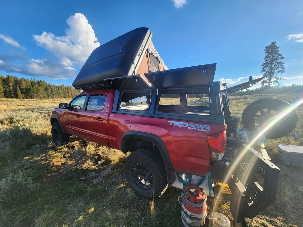 GAIA Campers 3rd Gen Toyota Tacoma Longbed Truck Cap - 2016+ (Downpayment)