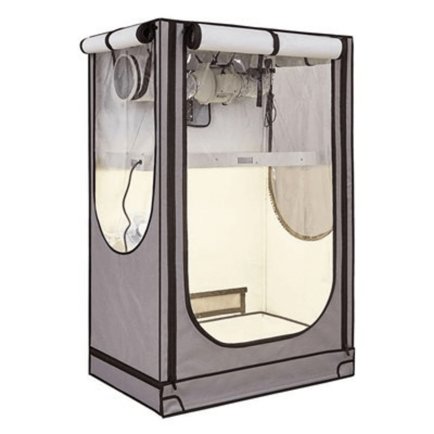 HighDroGro Sbox 2' x 3'2" x 5'5" (62cm x 96cm x 168cm) Indoor Grow Tent