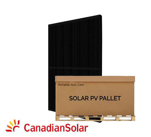 Canadian Solar 445W TOPHiKu6 | CS6.2-48TM-H 445 N-Type | Mono TOPCon Solar Panel | Texas Assembled | Full Pallet (31 Panels)