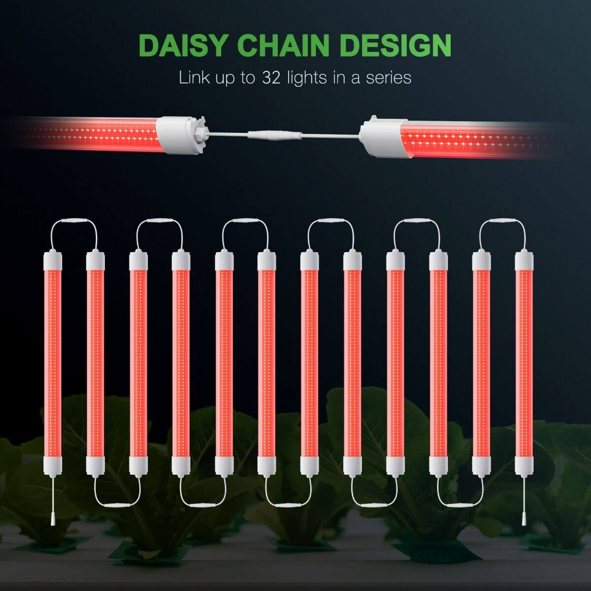 Mars Hydro VG40 40W Red Spectrum Seedling LED Grow Light