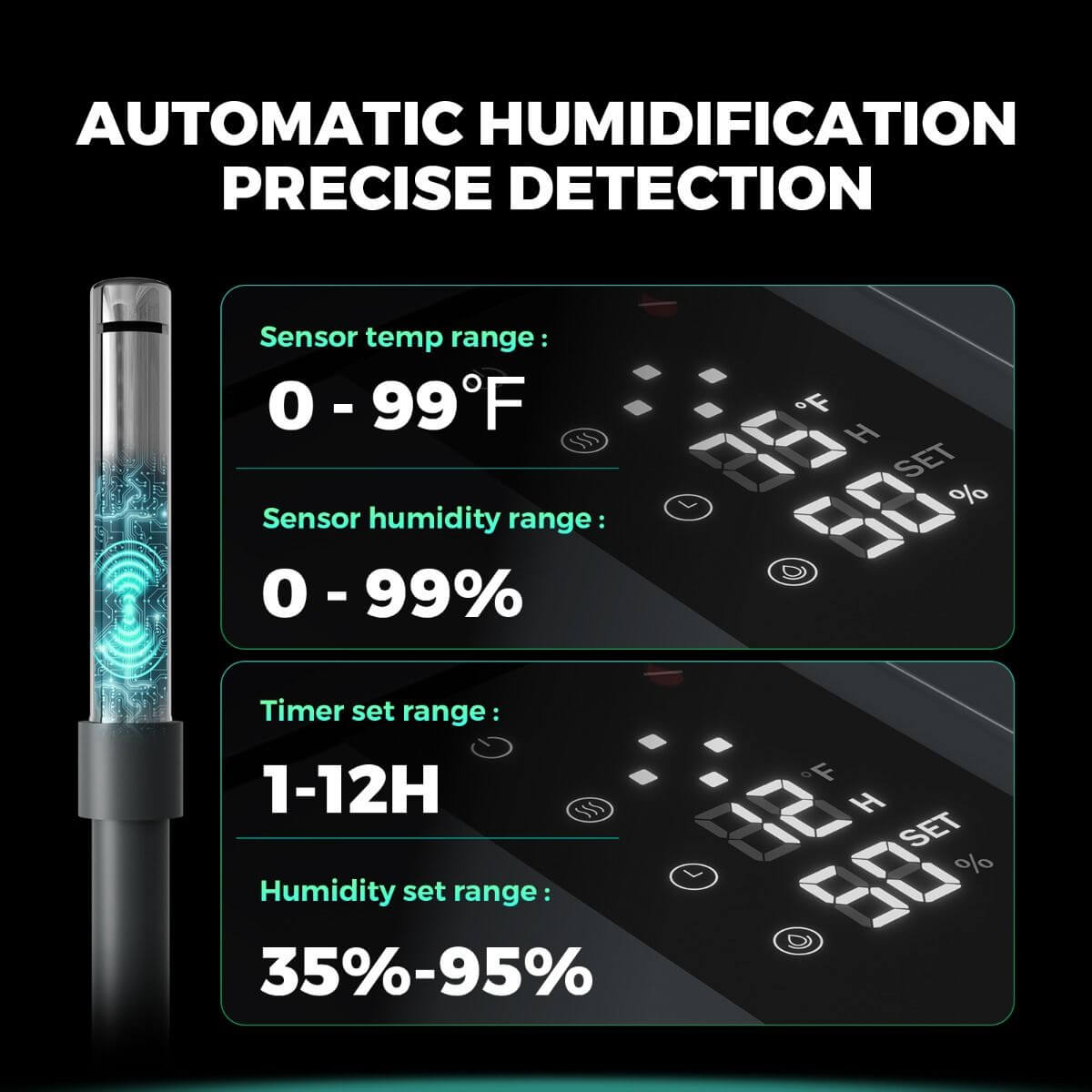 Mars Hydro 5L Ultrasonic Cool Mist Plant Humidifier