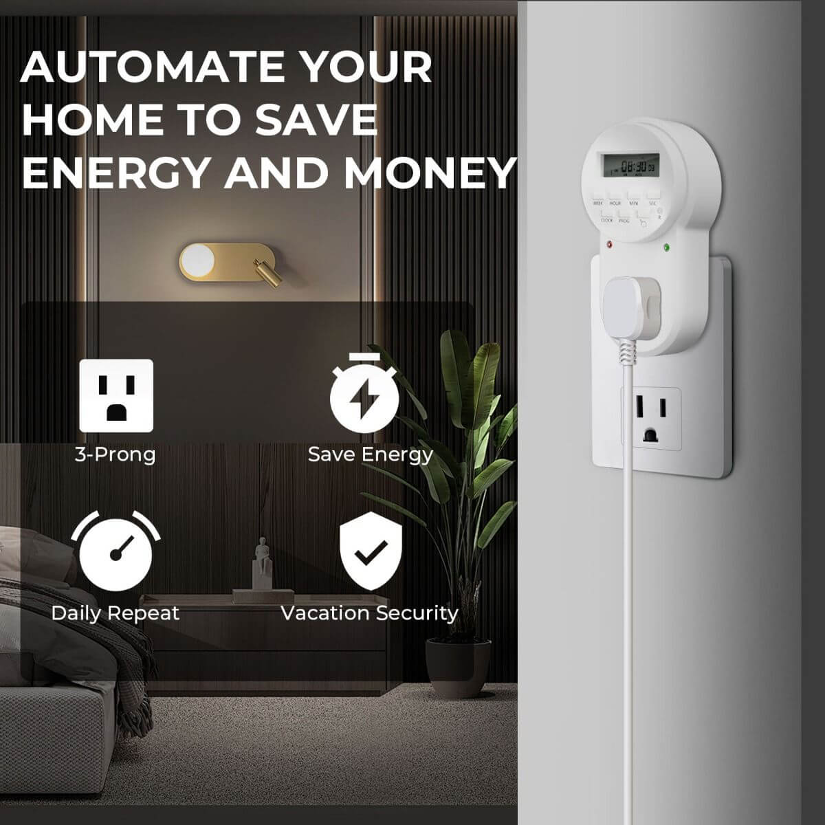 Mars Hydro 7-Day Programmable Digital Timer