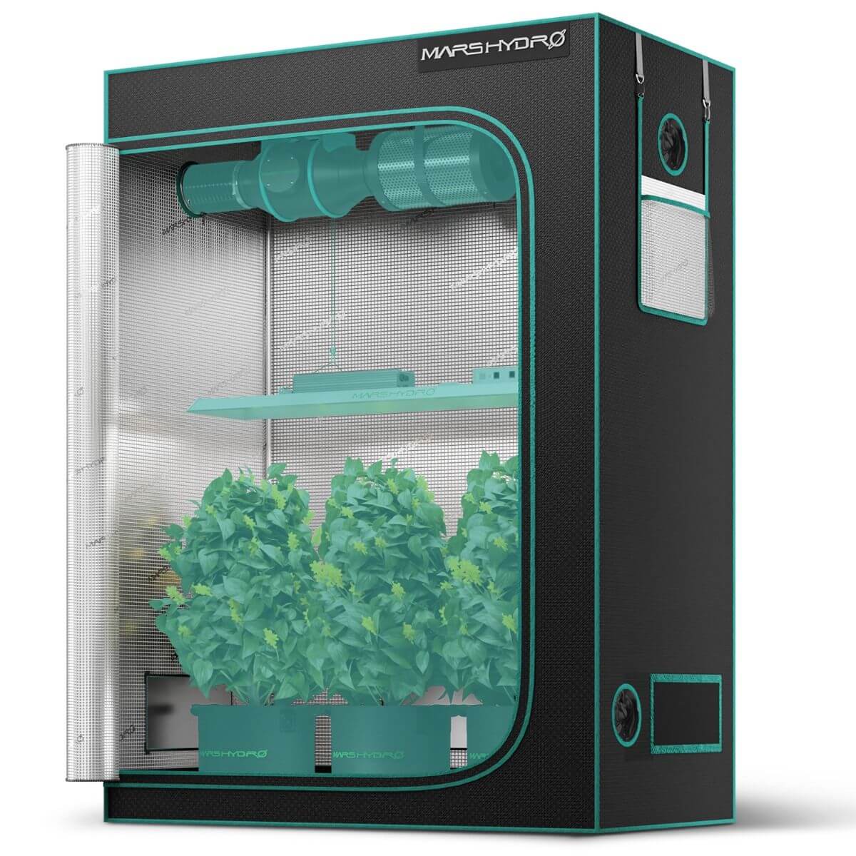 Mars Hydro 2' x 4' x 6' 1" (60cm x 120cm x 180cm) Indoor Grow Tent