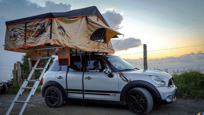 Guana Equipment Wanaka 55" Roof Top Tent Setup With XL Annex