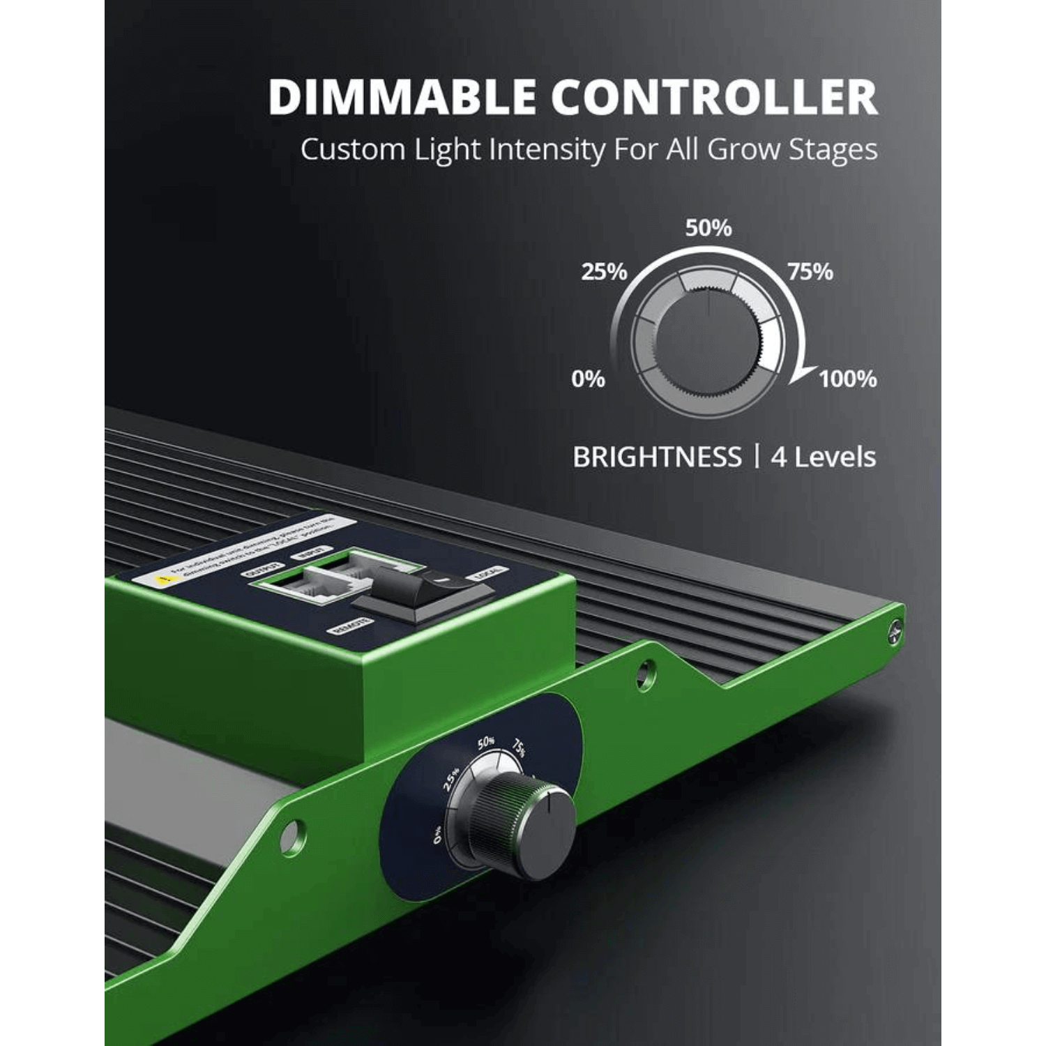 ViparSpectra P1000 100W Infrared Full Spectrum LED Grow Light